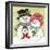 Snow Family-Beverly Johnston-Framed Giclee Print