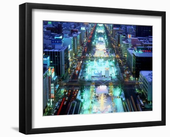 Snow Festival-null-Framed Photographic Print