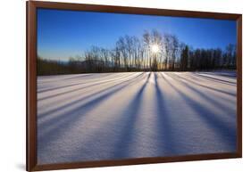 Snow Field, Boulder Mountain, Dixie National Forest, Utah, USA-Charles Gurche-Framed Photographic Print