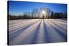 Snow Field, Boulder Mountain, Dixie National Forest, Utah, USA-Charles Gurche-Stretched Canvas