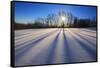 Snow Field, Boulder Mountain, Dixie National Forest, Utah, USA-Charles Gurche-Framed Stretched Canvas