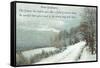 Snow Field, Graduation Advice-null-Framed Stretched Canvas