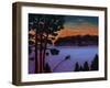 Snow Field-John Newcomb-Framed Giclee Print