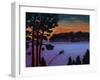 Snow Field-John Newcomb-Framed Giclee Print