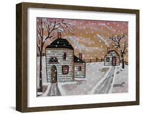Snow Flurries 1-Karla Gerard-Framed Giclee Print