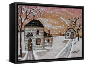 Snow Flurries 1-Karla Gerard-Framed Stretched Canvas