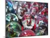 Snow Globes for Sale in the Verona Christmas Market, Italy.-Jon Hicks-Mounted Photographic Print