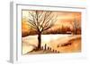 Snow Glow-Neela Pushparaj-Framed Giclee Print