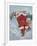 Snow Golfing Santa-Hal Frenck-Framed Giclee Print