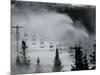 Snow Guns Pump out Man-Made Snow at Bretton Woods Ski Area, New Hampshire, November 20, 2006-Jim Cole-Mounted Photographic Print