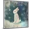 Snow Hare-Claire Westwood-Mounted Art Print