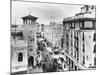 Snow in a Casablanca Street-null-Mounted Photographic Print