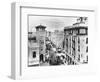 Snow in a Casablanca Street-null-Framed Photographic Print