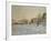 Snow in Argenteuil, 1875-Claude Monet-Framed Giclee Print