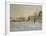 Snow in Argenteuil, 1875-Claude Monet-Framed Giclee Print