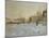 Snow in Argenteuil, 1875-Claude Monet-Mounted Giclee Print