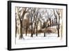 Snow in Central Park III-Philippe Hugonnard-Framed Giclee Print