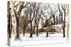 Snow in Central Park III-Philippe Hugonnard-Stretched Canvas