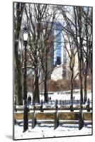 Snow in Central Park IV-Philippe Hugonnard-Mounted Giclee Print