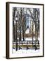 Snow in Central Park IV-Philippe Hugonnard-Framed Giclee Print