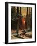 Snow in Forest, 1885-Juli Julievich Klever-Framed Premium Giclee Print