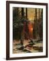 Snow in Forest, 1885-Juli Julievich Klever-Framed Giclee Print