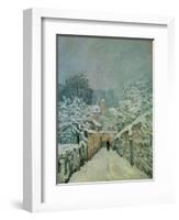 Snow in Louveciennes, 1878-Alfred Sisley-Framed Giclee Print