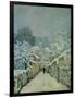 Snow in Louveciennes, 1878-Alfred Sisley-Framed Giclee Print