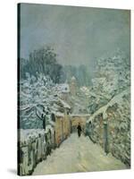 Snow in Louveciennes, 1878-Alfred Sisley-Stretched Canvas