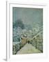 Snow in Louveciennes, 1878-Alfred Sisley-Framed Giclee Print