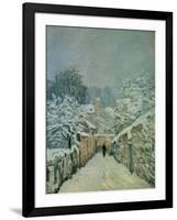 Snow in Louveciennes, 1878-Alfred Sisley-Framed Giclee Print