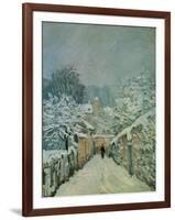 Snow in Louveciennes, 1878-Alfred Sisley-Framed Giclee Print