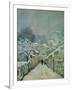 Snow in Louveciennes, 1878-Alfred Sisley-Framed Giclee Print