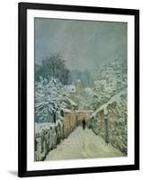 Snow in Louveciennes, 1878-Alfred Sisley-Framed Giclee Print