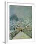 Snow in Louveciennes, 1878-Alfred Sisley-Framed Giclee Print