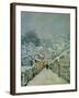 Snow in Louveciennes, 1878-Alfred Sisley-Framed Giclee Print