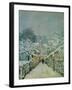 Snow in Louveciennes, 1878-Alfred Sisley-Framed Giclee Print