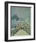 Snow in Louveciennes, 1878-Alfred Sisley-Framed Premium Giclee Print