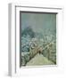 Snow in Louveciennes, 1878-Alfred Sisley-Framed Premium Giclee Print