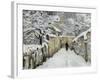 Snow in Louveciennes, c.1878-Alfred Sisley-Framed Giclee Print