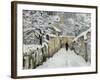 Snow in Louveciennes, c.1878-Alfred Sisley-Framed Giclee Print