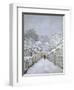 Snow in Louveciennes-Alfred Sisley-Framed Giclee Print