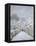 Snow in Louveciennes-Alfred Sisley-Framed Stretched Canvas