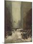 Snow in New York, 1902-Robert Henri-Mounted Art Print