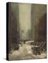 Snow in New York, 1902-Robert Henri-Stretched Canvas