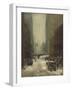 Snow in New York, 1902-Robert Henri-Framed Art Print