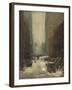 Snow in New York, 1902-Robert Cozad Henri-Framed Giclee Print