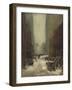 Snow in New York, 1902-Robert Cozad Henri-Framed Giclee Print