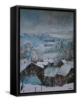 Snow In Ouroy-Pol Ledent-Framed Stretched Canvas