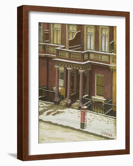 Snow in Pimlico-Charles Ginner-Framed Giclee Print